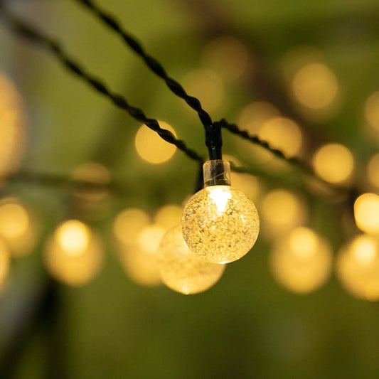 Crystal Globe String Lights