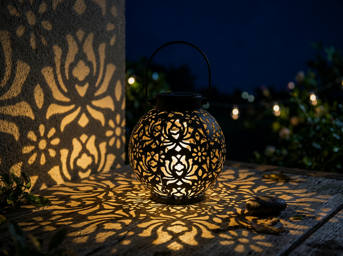 Solar Peony Projection Lantern