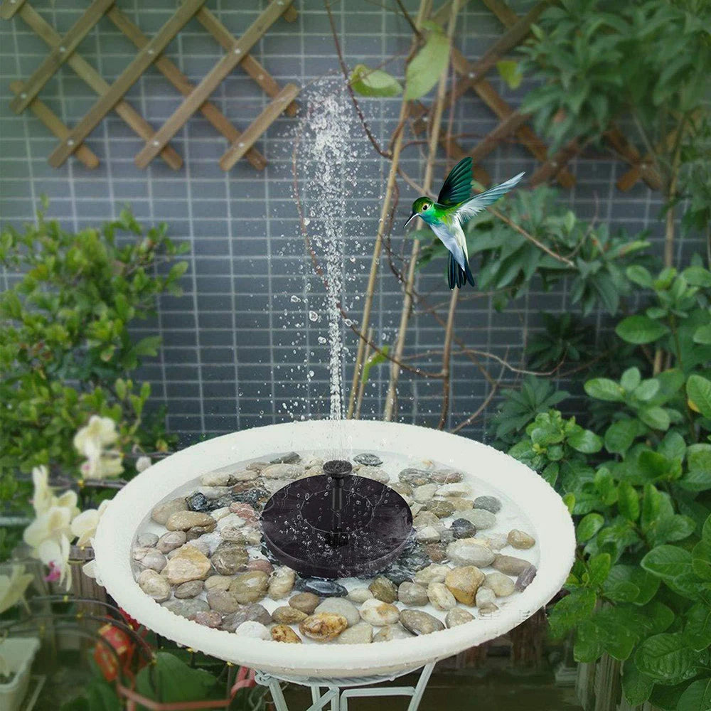 Solar Bird Bath Fountain