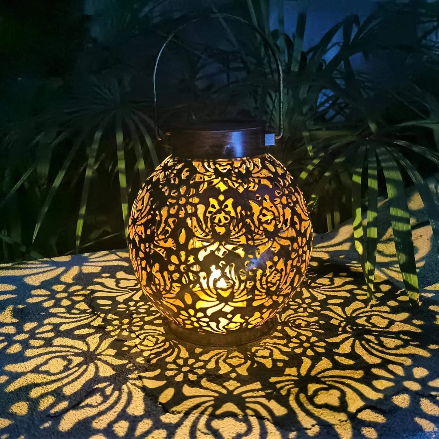 Solar Peony Projection Lantern