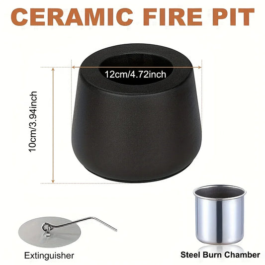 Cast Iron Tabletop Fire Pit